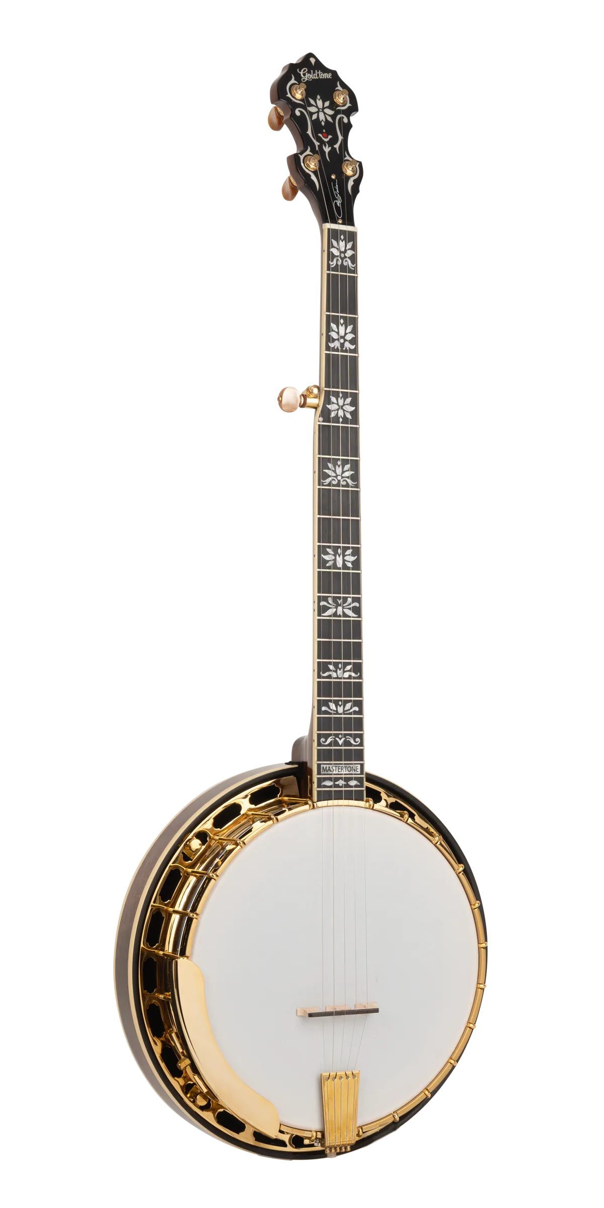 Gold Tone OB-3CJ Ruby Pearl banjo, full instrument