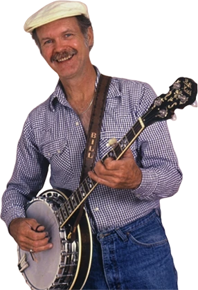Bill Keith playing banjo