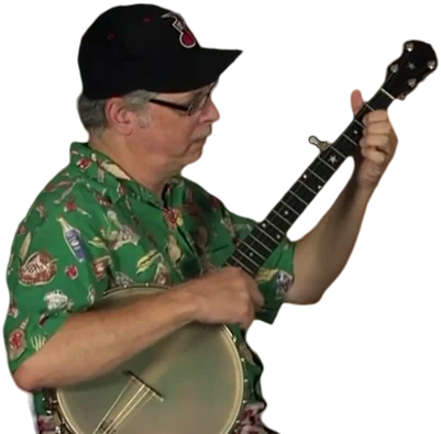 Bob Carlin playing banjo
