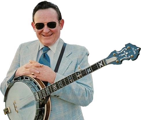 Don Reno playing banjo