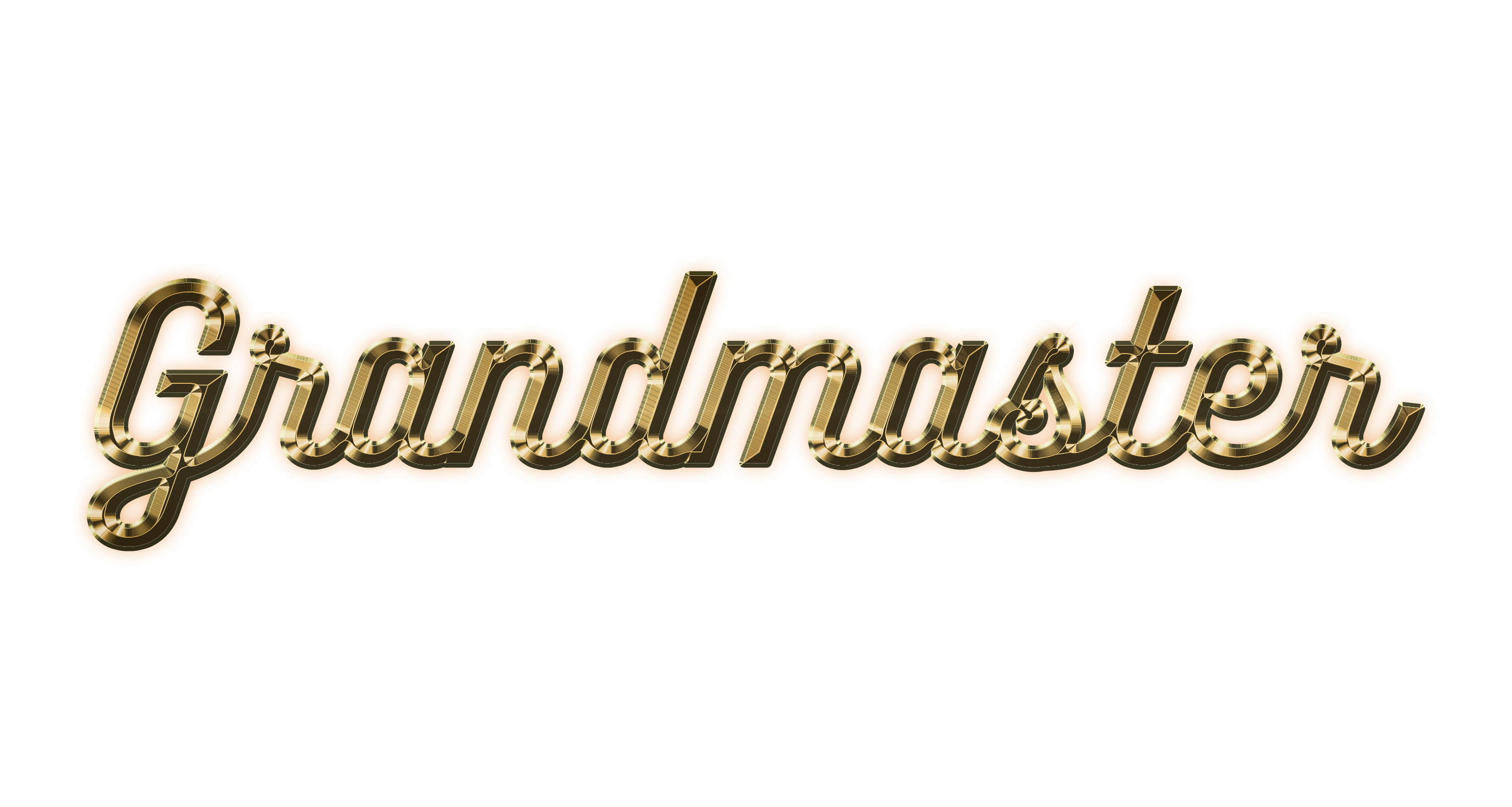 Gold Tone Grandmaster Logo