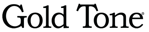 Gold Tone Logo – Black