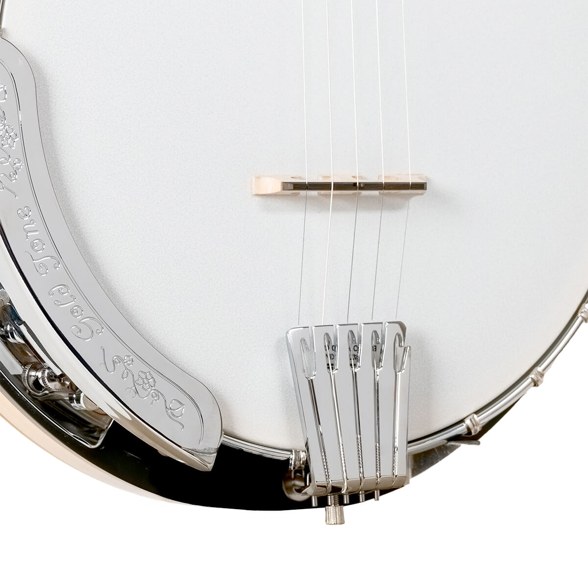 Gold Tone MC-150R/P Maple Classic Banjo with Steel Ring Gloss Natural