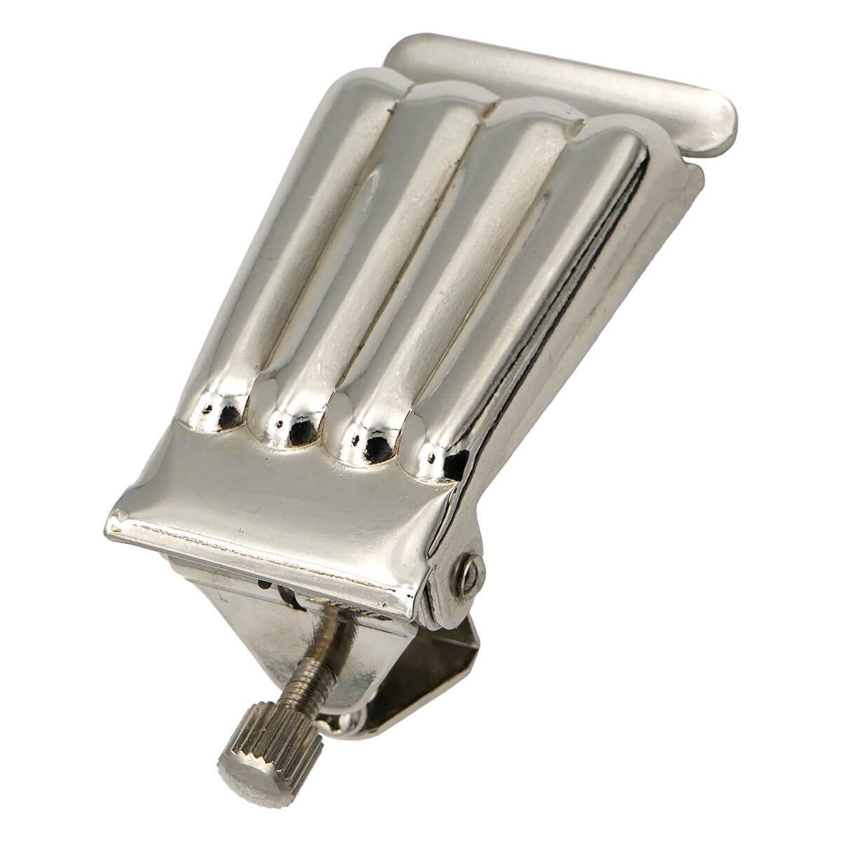 Clamshell Style NICKEL NEW Banjo Tailpiece 